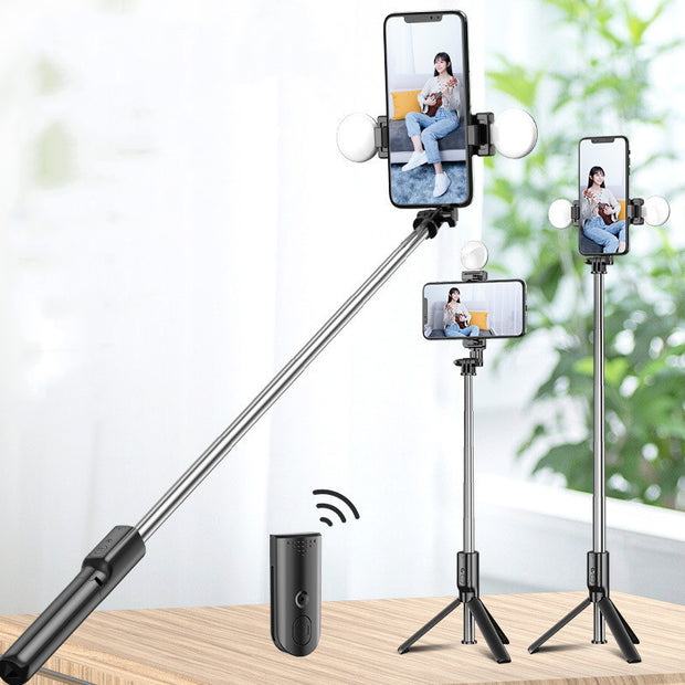 LEAPCOVER mobile phone selfie stick light