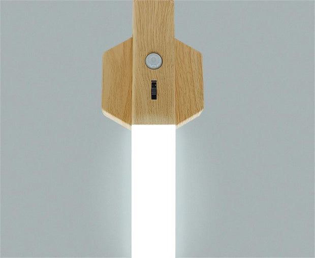 Smart Home Wooden Night Lamp