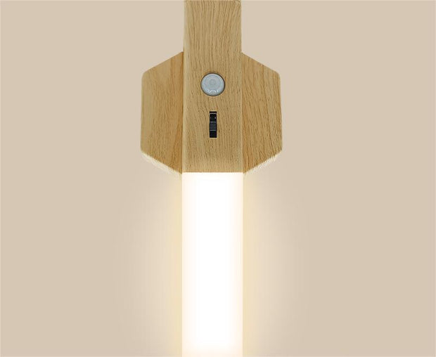 Smart Home Wooden Night Lamp